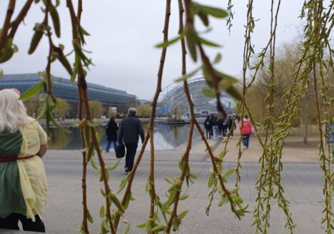 Eingang zur Leipziger Buchmesse 2025