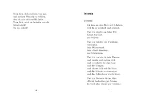 Philine Conrad: Lulla-Bye for a Mother