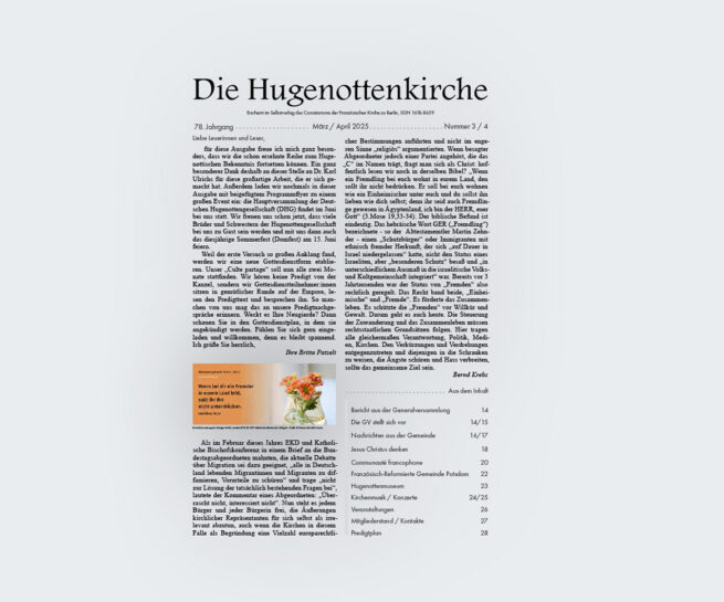 Hugenottenkirche 3-4 2025