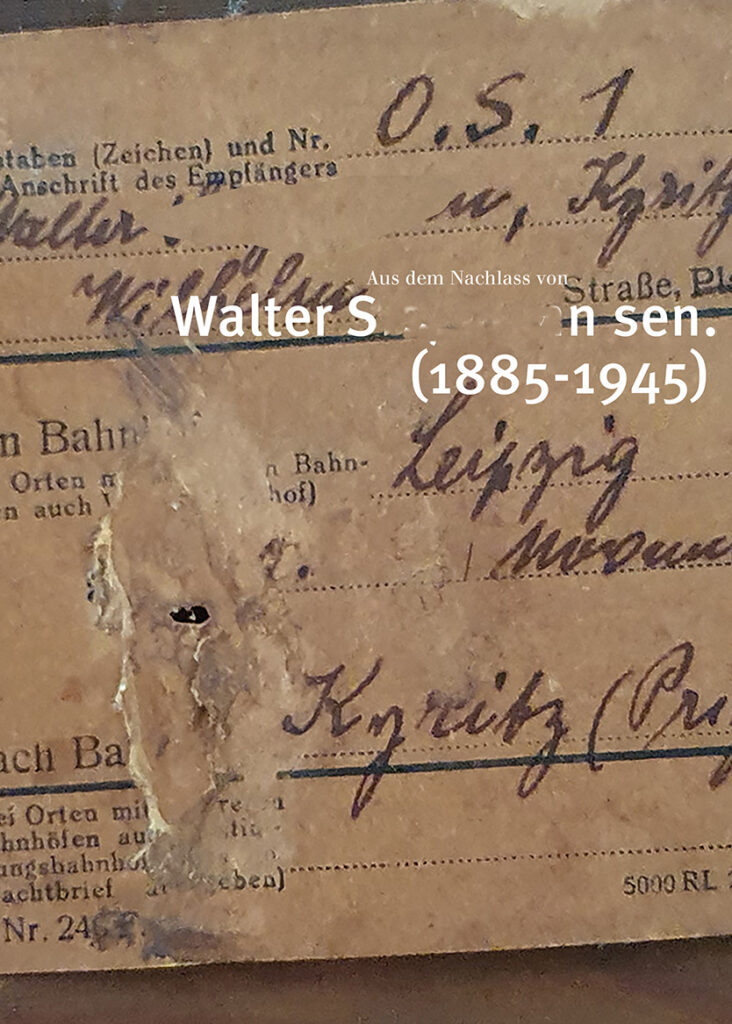 Aus dem Nachlass von Walter S. sen. (1885-1945) Aus dem Nachlass von Walter S. sen. (1885-1945)