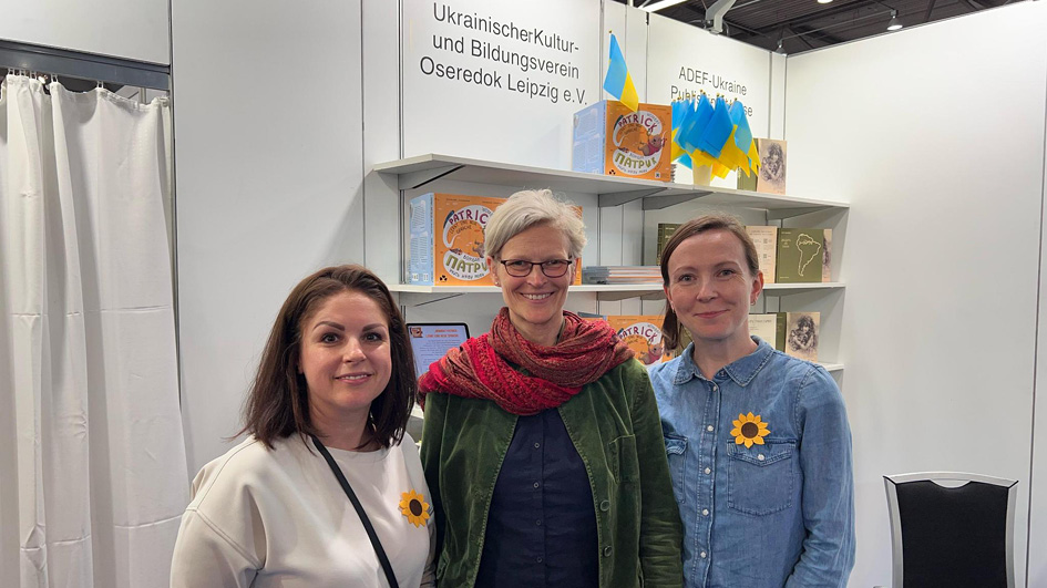Liza Walther und Olja Baumann auf der Leipziger Buchmesse 2025 Liza Walther und Olja Baumann auf der Leipziger Buchmesse 2025
